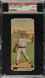 1911 T201 Mecca Double Folder Lush/Hauser PSA VG 3