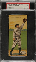 1911 T201 Mecca Double Folder Turner/Stovall PSA EX 5