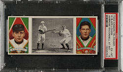 1912 T202 Hassan Triple Folder "Ambrose McConnell at Bat" Blair/Quinn PSA EX-MT 6