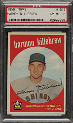 1959 Topps #515 Harmon Killebrew PSA NM-MT 8