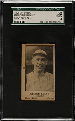 1925-1931 W590 George Kelly New York SGC VG/EX 50