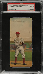 1911 T201 Mecca Double Folder Grant/McLean PSA VG 3