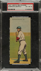 1911 T201 Mecca Double Folder McBride/Elberfeld PSA EX-MT 6