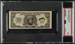 1962 Topps "Baseball Bucks" Frank Robinson PSA NM 7