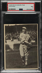 1929 R316 Kashin Publications Sam Rice PSA NM 7