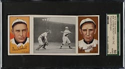 1912 T202 Hassan Triple Folder "Chase Ready For Squeeze" Magee/Paskert SGC VG/EX 50