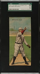 1911 T201 Mecca Double Folder Joe McGinnity/McCarty SGC EX+ 70