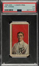 1909-1911 E90-1 American Caramel Hal Chase PSA FAIR 1.5