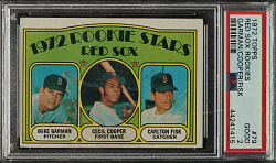 1972 Topps #79 Carlton Fisk Rookie PSA GOOD 2