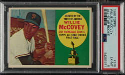 1960 Topps #316 Willie McCovey Rookie PSA EX-MT 6