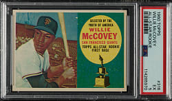 1960 Topps #316 Willie McCovey Rookie PSA EX 5