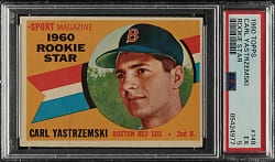 1960 Topps #148 Carl Yastrzemski Rookie PSA EX 5