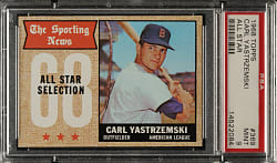 1968 Topps #369 Carl Yastrzemski All-Star PSA MINT 9