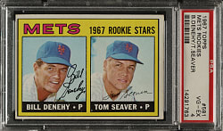 1967 Topps #581 Tom Seaver Rookie PSA VG-EX 4