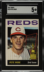 1964 Topps #125 Pete Rose SGC EX 5
