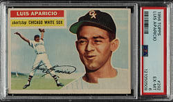 1956 Topps #292 Luis Aparicio Rookie PSA EX-MT 6