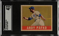 1948-1949 Leaf #125 Andy Pafko Rookie SGC VG/EX 4
