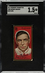 1911 T205 Gold Border George Graham Rustlers SGC FAIR 1.5