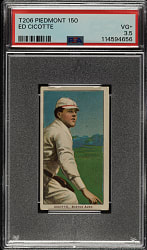 1909-1911 T206 White Border Ed Cicotte PSA VG+ 3.5