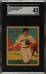 1934-1936 R327 Diamond Stars #29 Red Rolfe SGC VG/EX 4