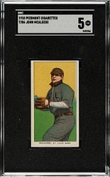 1909-1911 T206 White Border John McAleese SGC EX 5