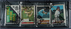 1979 Topps Unopened Rack Pack - George Brett on Top - BBCE