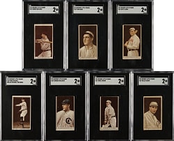 1912 T207 Brown Background SGC GOOD 2 Collection (7)