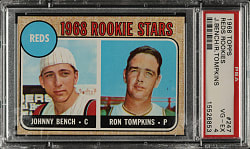1968 Topps #247 Johnny Bench Rookie PSA VG-EX 4