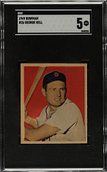 1949 Bowman #26 George Kell Rookie SGC EX 5