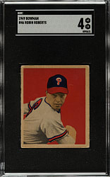 1949 Bowman #46 Robin Roberts Rookie SGC VG/EX 4
