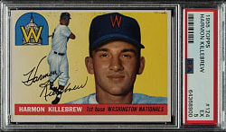 1955 Topps #124 Harmon Killebrew Rookie PSA EX 5