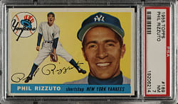 1955 Topps #189 Phil Rizzuto PSA NM 7