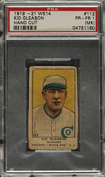 1919-1921 W514 #112 Kid Gleason PSA POOR 1 (MK)