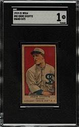 1920-1921 W514 #82 Eddie Cicotte SGC POOR 1