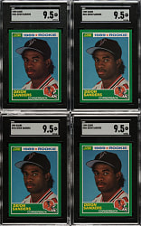 1989 Score Football #246 Deion Sanders Rookie SGC MINT+ 9.5 Collection (4)