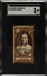 1912 C46 Imperial Tobacco #81 Edward Spencer SGC VG 3