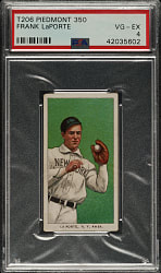 1909-1911 T206 White Border Frank LaPorte PSA VG-EX 4