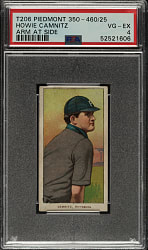 1909-1911 T206 White Border Howie Camnitz Arm At Side PSA VG-EX 4