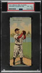 1911 T201 Mecca Double Folder Barrett/McGlynn PSA EX-MT+ 6.5
