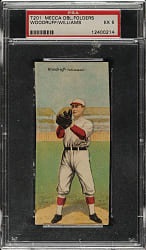 1911 T201 Mecca Double Folder Hal Woodruff/Williams PSA EX 5