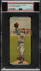 1911 T201 Mecca Double Folder Leach/Gibson PSA EX 5