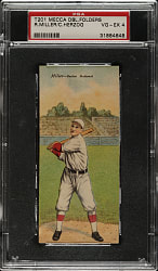 1911 T201 Mecca Double Folder Miller/Herzog PSA VG-EX 4