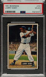 1951 Bowman #151 Larry Doby PSA VG-EX 4