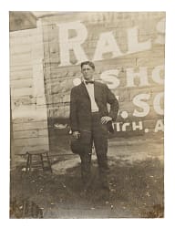 Circa 1910s Ed Walsh Original Snapshot Photograph PSA/DNA Type I