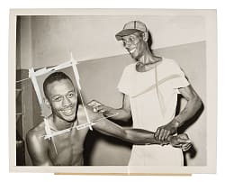 1942 Satchel Paige Original World Wide Photos News Service Photograph PSA/DNA Type I