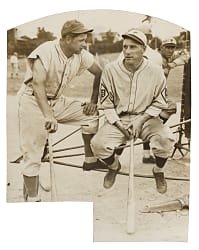 1933 Jimmie Foxx and Chuck Klein Spring Training Original Photograph PSA/DNA Type I
