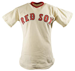1972 Carl Yastrzemski Boston Red Sox Game-Used Home Jersey MEARS A9
