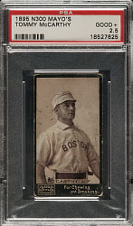 1895 N300 Mayo's Cut Plug Tommy McCarthy PSA GOOD+ 2.5
