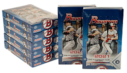 2021 Bowman Factory-Sealed Unopened Hobby Box Collection (7 Boxes, 168 Packs)