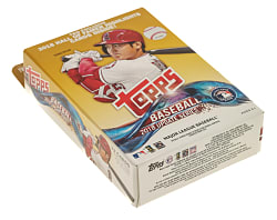 2018 Topps Update Factory Sealed Unopened Hanger Box (72 Cards) - Shohei Ohtani, Juan Soto, and Ronald Acuna Jr. Rookie Year